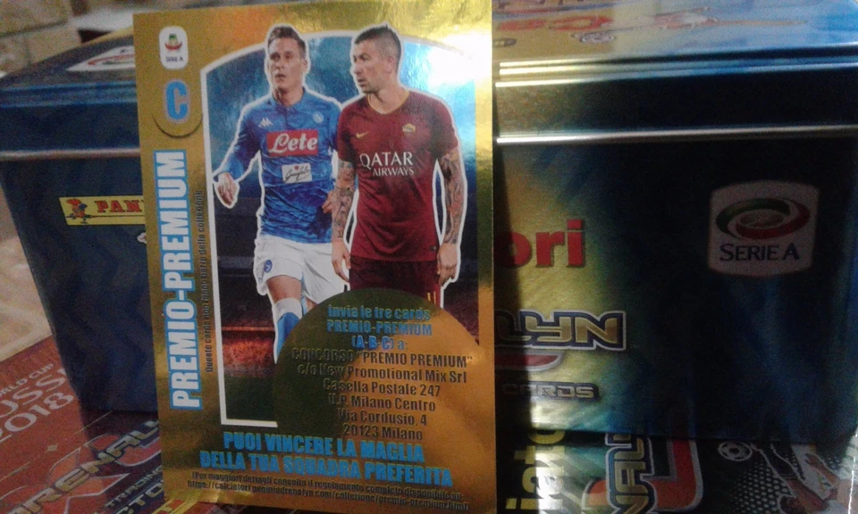 CARD ADRENALYN-PREMIO-PREMIUM"C"-PANINI 2018-19! - Immagine 1 di 1