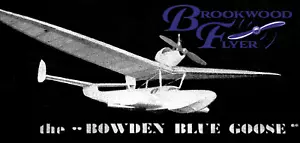BLUE GOOSE Flying Boat Aeromodeller PLAN + ARTICLE to Build 72" FF Model Plane - Picture 1 of 5