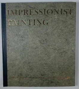 Impressionist Painting Worlds Art Color Slide Program Book 1962 60's - Picture 1 of 5