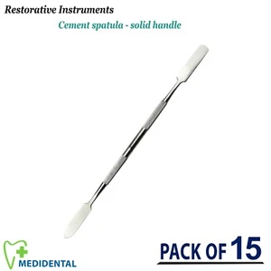 15 Stück - Dental Instrumente Zement Mischspachtel Techniker Laborwerkzeug - Bild 1 von 5