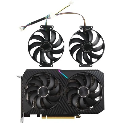 ASUS Dual GeForce RTX 2060,2070 FDC10H12S9-C / PLA09215 MINI GPU Fan Replacement - Image 1 of 3