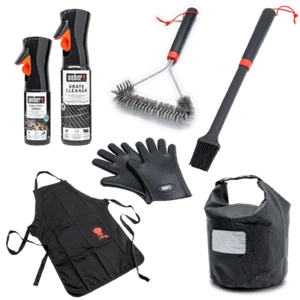 Weber SmokeFire Starterset, 7-teilig, Vorteilspack, Grillen, Reinigen, 18307 - Bild 1 von 3