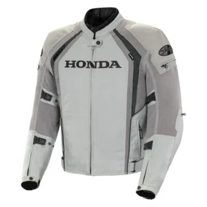 Joe Rocket Honda VFR Mesh Men's Textile Jacket 3XL Silver 1750-2507-USED - Picture 1 of 6