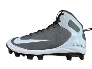 Herren Größe 8 ~ Nike™ Alpha Huarache Pro Mid MCS "schwarz weiß" 923433-011 - Bild 1 von 20