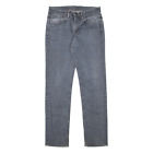 LEVI'S 511 Jeans Grey Denim Slim Straight Mens W31 L32