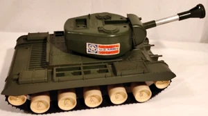 Tanque Bulldog Vintage Remco Juguete Ejército de Estados Unidos Años 60 Modelo Sin Batería Juguete Militar - Imagen 1 de 21