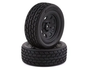 Team Associated ASC71194 SR10 Front Wheels w/ Street Stock Tires, Mounted (2) - Picture 1 of 1