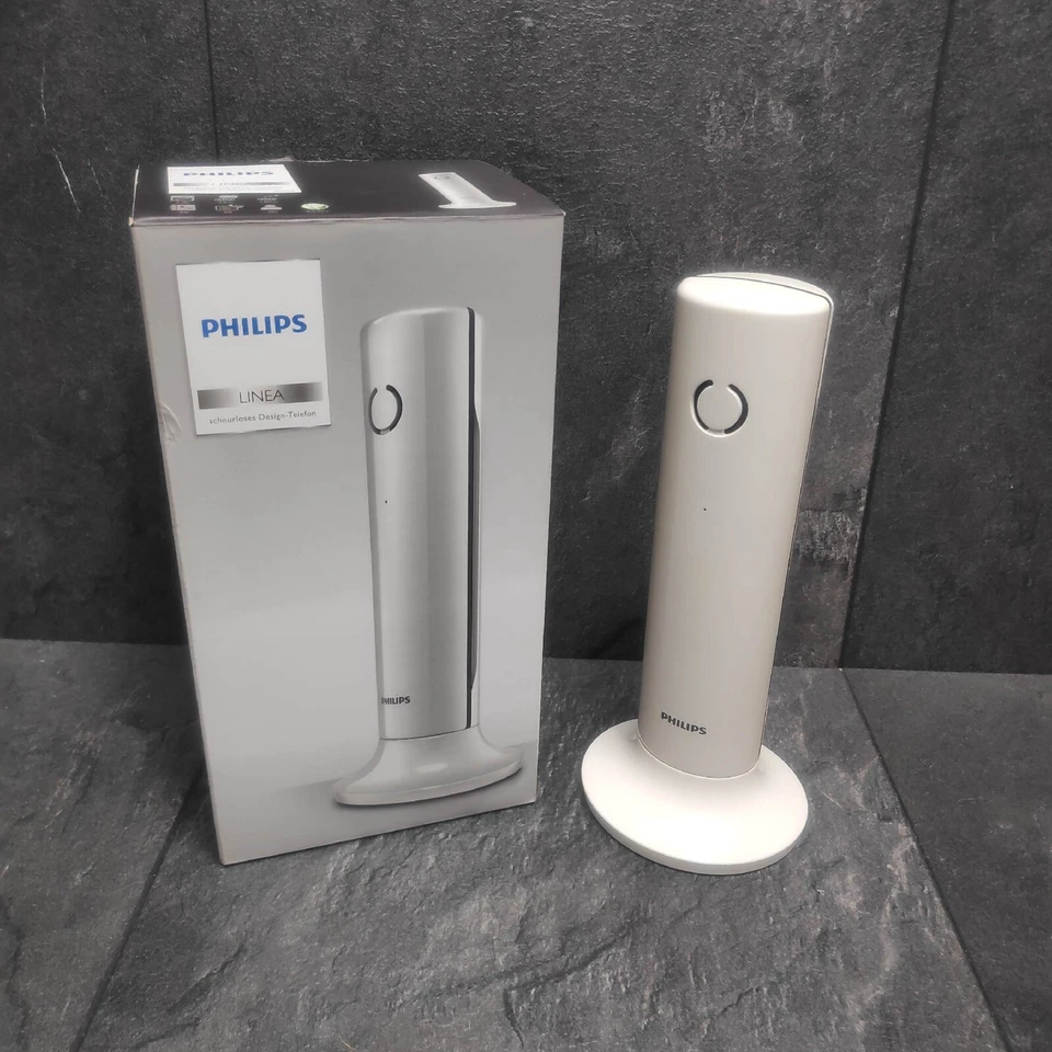 Philips Linea M330 Weiß Schnurloses Design Telefon - Bild 1 von 4