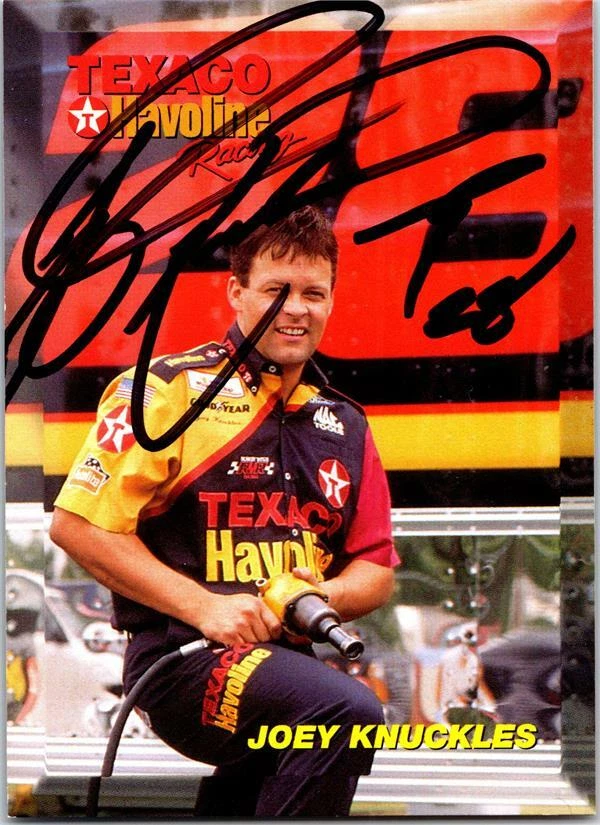 Joey Knuckles autographed Trading Card (Auto Racing, NASCAR, SC) 1994 Maxx #39 - Image 1 of 1
