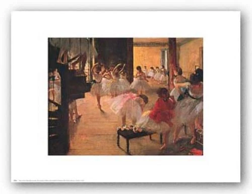 IMPRESIÓN ARTÍSTICA DANZA Escuela de Ballet Edgar Degas 26,25x16,25 Foto 1 de 1