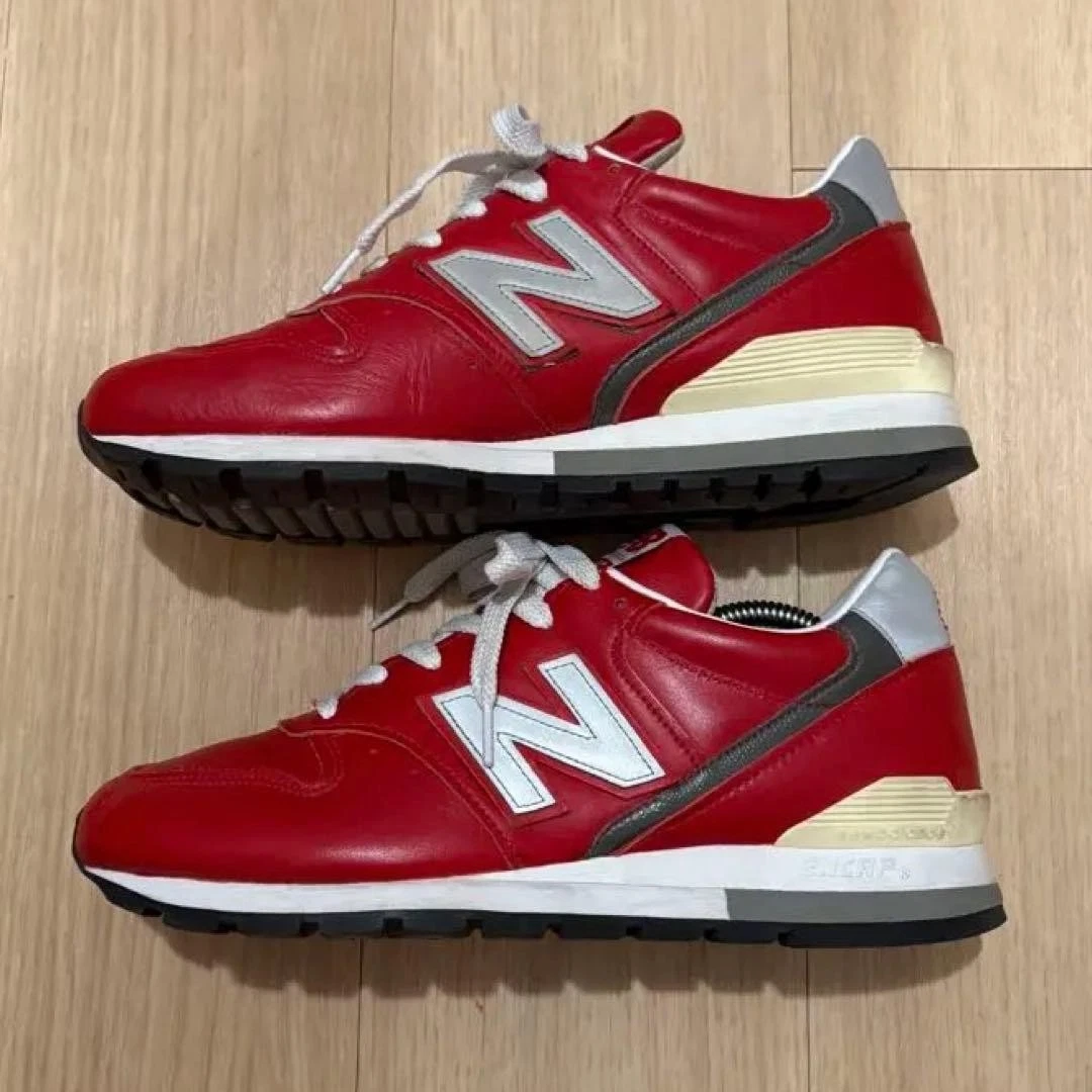 New Balance 996 Smooth Leather Red for Sale | Authenticity