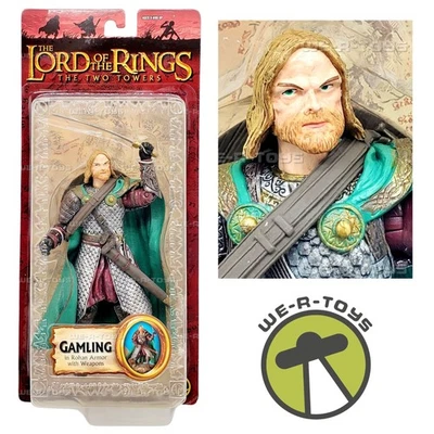The Lord of the Rings Gamling Action Figure 2004 Toy Biz No. 81451 NRFP - Image 1 of 4