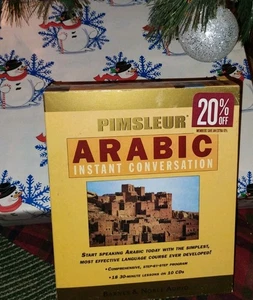 Pimsleur Arabic Instant Conversation Language Course Box Set Excellent Condition - Picture 1 of 5