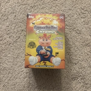 Neu 2022 Topps Garbage Pail Kids Chrome Factory Sealed Blaster Box 1986 Series 4 - Bild 1 von 6