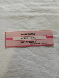 Robbie nevil title strip - Picture 1 of 1