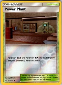 Power Plant 183/214 Uncommon Reverse Holo SM - Unbroken Bonds NM - Picture 1 of 2