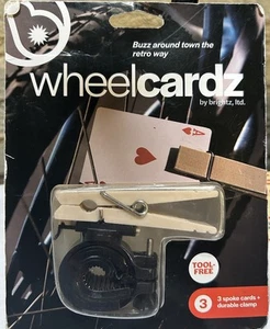 Brand New in Package Wheelcardz Bicycle Spoke Noise Maker - Picture 1 of 1