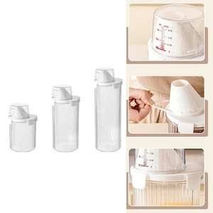 Convenient Airtight Food Bin with Measuring Cup for Rice Flour and Snacks - Picture 1 of 19