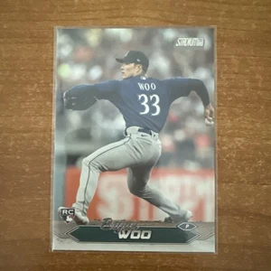 2024 Stadium Club #285 Bryan Woo Chrome Rookie - Bild 1 von 2