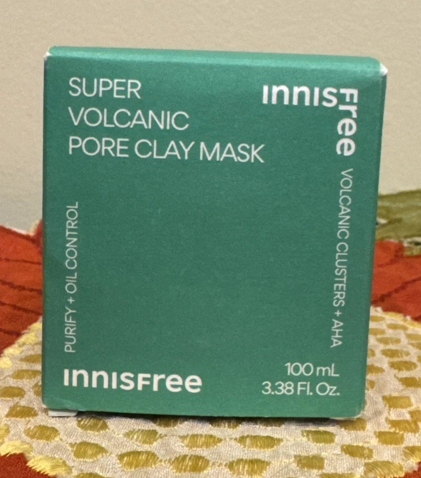 Innisfree Super Volcanic Pore Clay Mask Volcanic Clusters with AHA 100mL