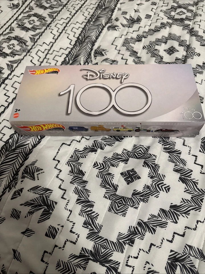Hot Wheels Disney-Pixar 100th Anniversary 5-Car Collector Set, Brand New Sealed - Image 1 of 1