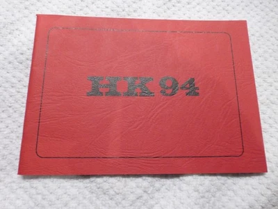 De colección NOS Fábrica Heckler & Koch HK94 Rojo Descripción Manual de Alemania Foto 1 de 4