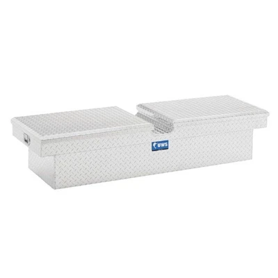 UWS EC10041 Aluminum 60" Two Single Lids Gull Wing Truck Tool Box for Sonoma H3T Foto 1 de 4