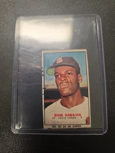 1965 BAZOOKA HAND CUT #23 BOB GIBSON  - Picture 1 of 2
