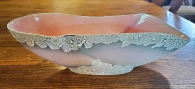 *Vintage Hull Pottery Console Bowl. 14 Inches Long **Rare Find** - Image 1 of 4