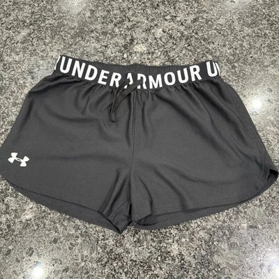 Under Armour youth girls Black Shorts size youth XL - Image 1 of 4