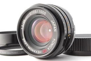 [Quasi inutilizzato] KONICA UC HEXANON 35mm f2 edizione limitata MF obiettivo nero GIAPPONE - Foto 1 di 24