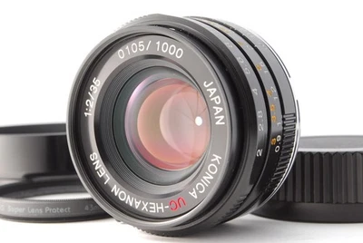 [Almost Unused] KONICA UC HEXANON 35mm f2 Limited edition MF Black Lens JAPAN - Image 1 of 4