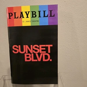 SUNSET BLVD Broadway PRIDE Juni Spielzettel Nicole Scherzinger Tom Francis NEUWERTIG - Bild 1 von 11