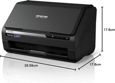 Epson Fastfoto FF-680W Wireless Photo & Document Scanner Black Sheet Feed - Image 1 of 4