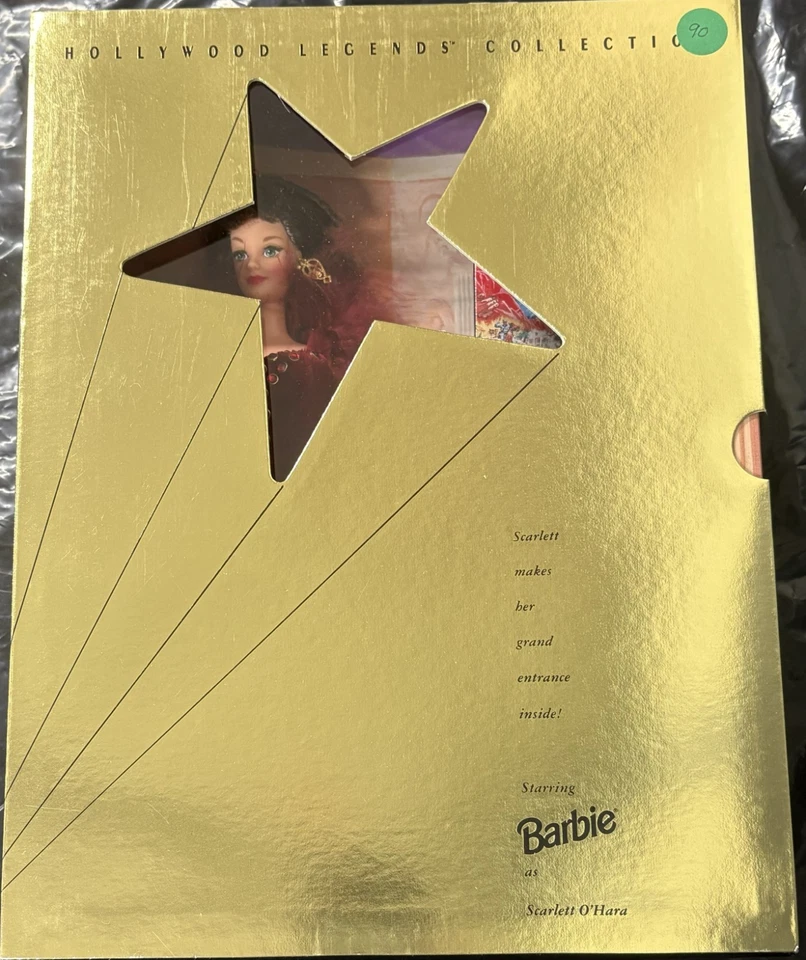 1994 Barbie Scarlett O'Hara Gone With The Wind Grand Entrance 12815 NRFB #90 - Image 1 of 2