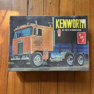 AMT Kenworth K-123 Cabover Tractor Semi Truck Vintage 1970s Model Kit Sealed - Image 1 of 4