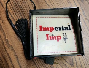 Imperial Whiskey 1975 The Imp Lightbox 5"*5" seltenes Sammlerstück *funktioniert* - Bild 1 von 1