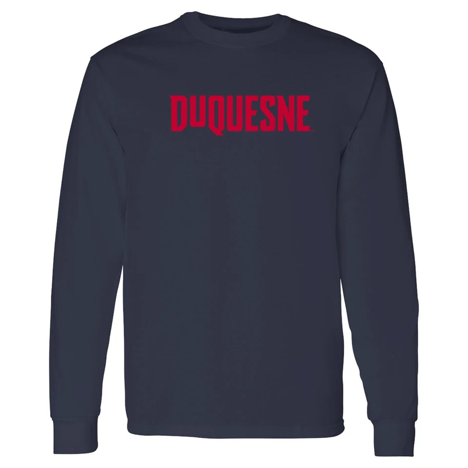 Duquesne Basic Block Long Sleeve - Navy - Image 1 of 4