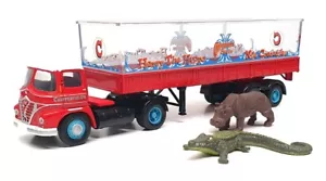 Corgi 1/50 Scale 14201 - Foden S21 Artic Tank Trailer + Hippo & Crocodile - Picture 1 of 6