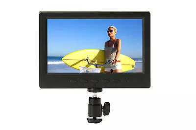 7 Inch IRIS Pro DSLR 1080/4K Compatible HDMI LCD Monitor (P7HD2) from ProAm USA  - Image 1 of 4