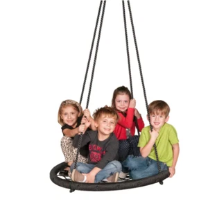 SAUCER TREE SWING Outdoor Kids 40 Inch Swing - Picture 1 of 8