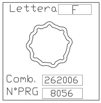 Para Maserati GRATIS FEDEX 2 DÍAS 8056 (F) OEM Reemplace Llave Cerradura Rueda Ghibli Levante Foto 1 de 3