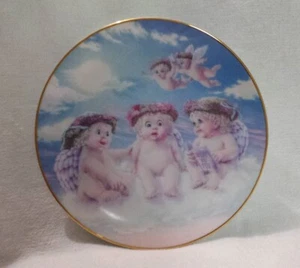Dreamsicles Plate Flying Lessons Angels Clouds 1994 Limited Edition Numbered - Picture 1 of 7