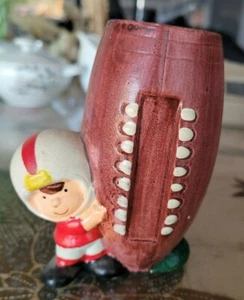 Vintage Keramik Fußball Stiftehalter - Bild 1 von 3