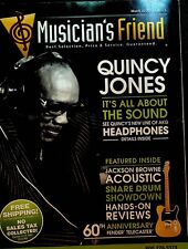 Musician's Friend Catalog March 2011 Quincy Jones Jackson Browne Guitars Drums