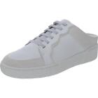 Kenneth Cole New York Womens White Slides Mules Shoes 9.5 Medium (B,M) BHFO 9323