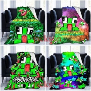 Unspeakable Thunder Flannel Blanket Soft Sofa Bedspread Travel Throw Rug Gift - Picture 1 of 7