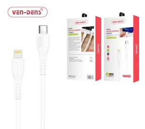 Cable grueso de carga rápida tipo C a iPhone 2A blanco 2 metros - Imagen 1 de 1