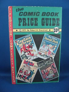 OVERSTREET COMIC BOOK PRICE GUIDE 3 F 1973 THIRD EDITION NICE - Picture 1 of 3