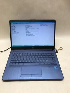 HP 14-cf2111wm 14" Laptop Intel Celeron N4120 1.10GHz 4GB RAM NO HDD NO OS! - DW - Picture 1 of 9
